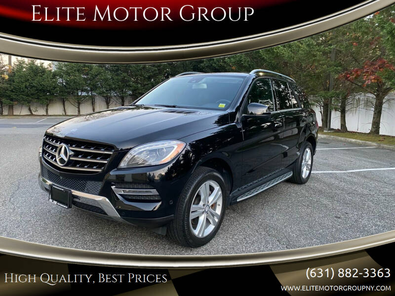2015 Mercedes-Benz M-Class for sale at Elite Motor Group in Lindenhurst NY