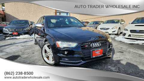2015 Audi S4 for sale at Auto Trader Wholesale Inc in Saddle Brook NJ
