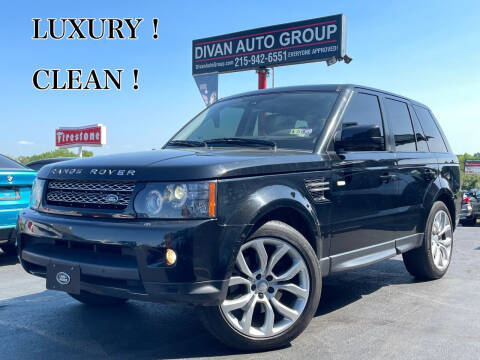 2012 Land Rover Range Rover Sport for sale at Divan Auto Group in Feasterville Trevose PA