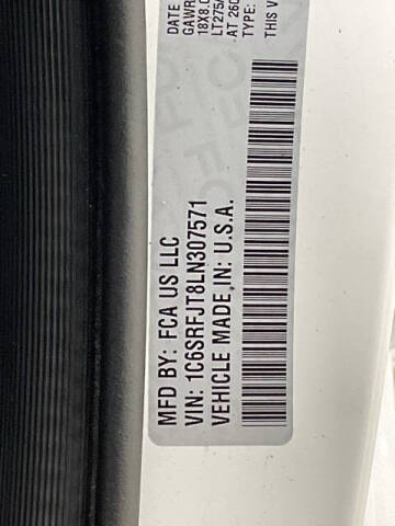 2020 RAM 1500 Laramie