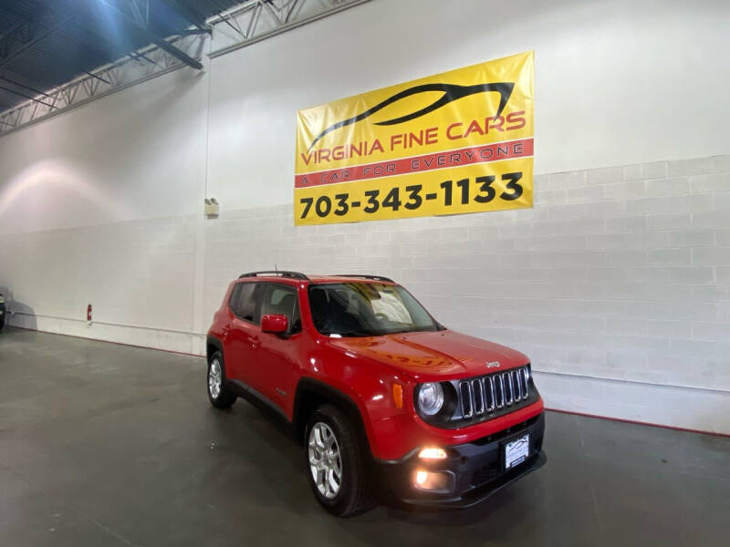 2016 Jeep Renegade for sale at Virginia Fine Cars in Chantilly VA