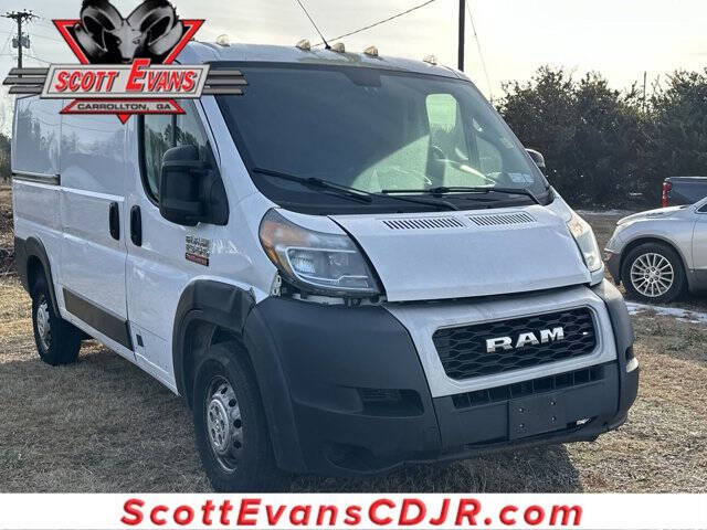 2019 RAM ProMaster for sale at SCOTT EVANS CHRYSLER DODGE in Carrollton GA