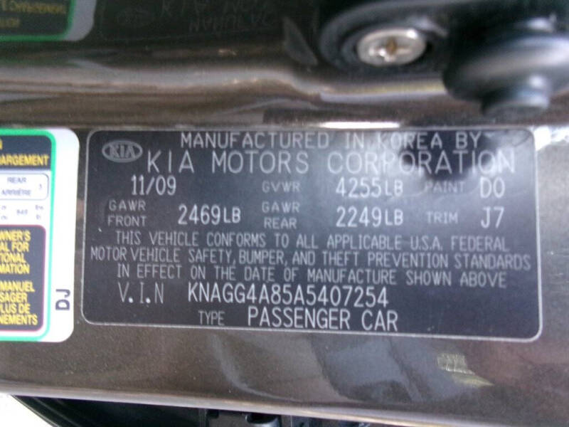 2010 Kia Optima LX