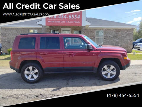 2017 Jeep Patriot for sale at All Credit Car Sales in Milledgeville GA