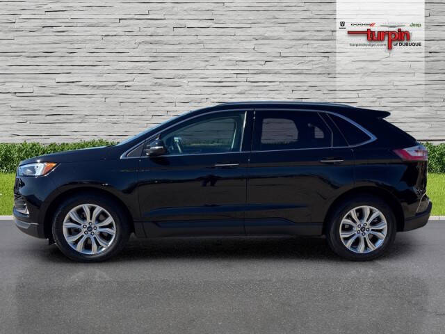 Used 2022 Ford Edge Titanium with VIN 2FMPK4K99NBA78709 for sale in Dubuque, IA