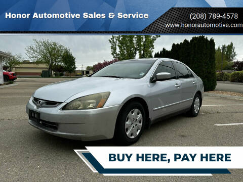 2004 Honda Accord for sale at Honor Automotive Sales & Service in Nampa ID