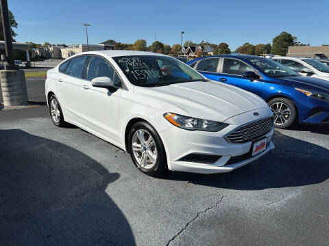 2018 Ford Fusion for sale at McCully's Automotive in Benton KY