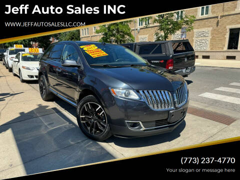 2013 Lincoln MKX for sale at Jeff Auto Sales INC in Chicago IL