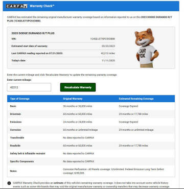 2023 Dodge Durango R/T Plus