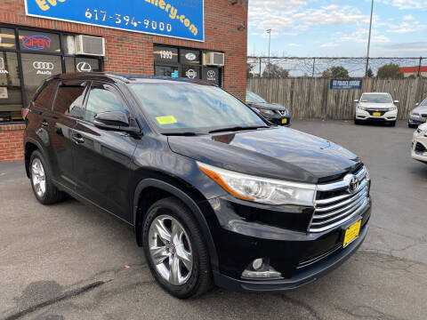 2015 Toyota Highlander for sale at Everett Auto Gallery in Everett MA