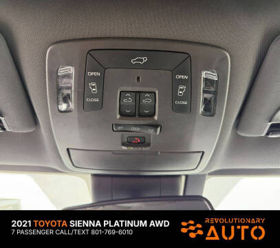 2021 Toyota Sienna Platinum 7-Passenger