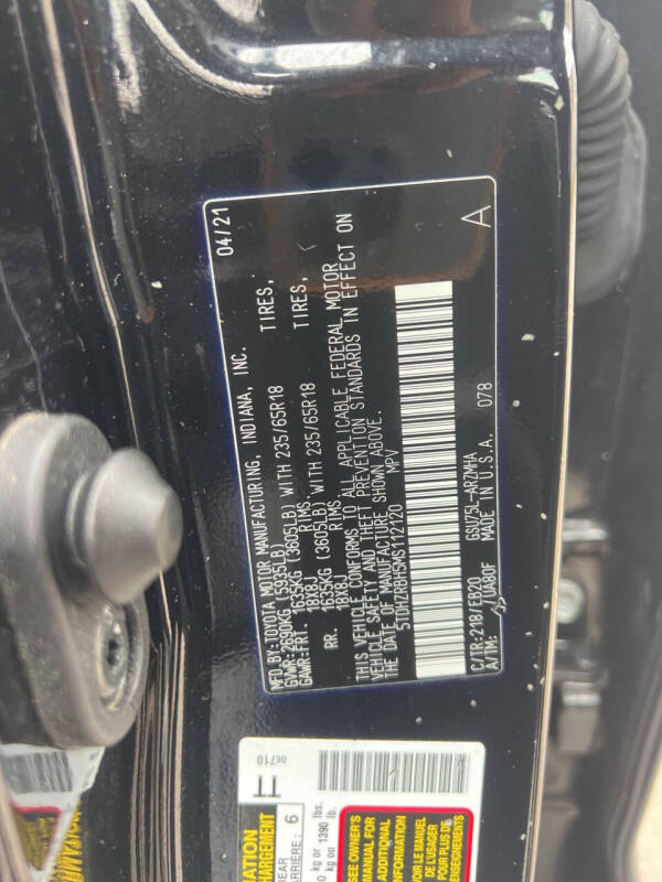 2021 Toyota Highlander XLE