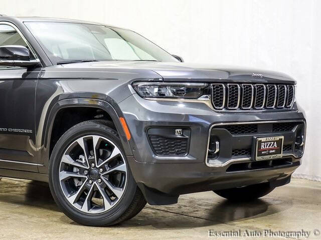 Used 2022 Jeep Grand Cherokee L Overland with VIN 1C4RJKDG7N8504352 for sale in Tinley Park, IL