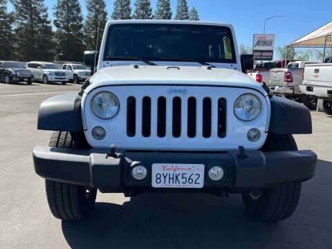 2017 Jeep Wrangler for sale at Carros Usados Fresno in Clovis CA