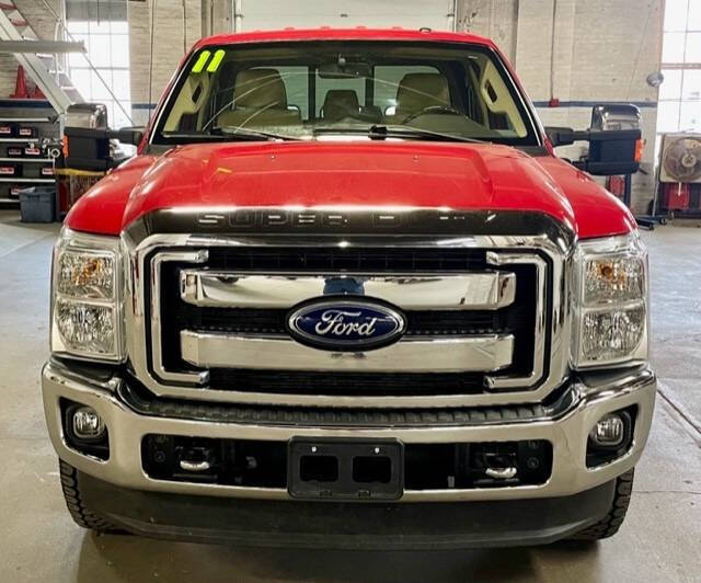 Used 2011 Ford F-250 Super Duty Lariat with VIN 1FT7W2BT4BEB88186 for sale in Schuyler, NE