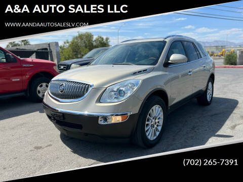 2010 Buick Enclave for sale at A&A AUTO SALES LLC in North Las Vegas NV