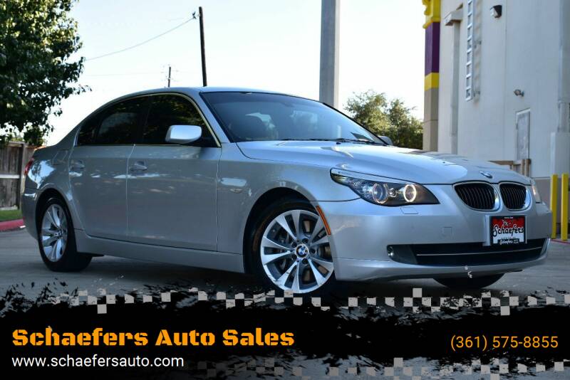 2009 BMW 5 Series for sale at Schaefers Auto Sales in Victoria TX