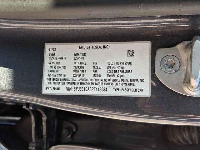 2023 Tesla Model 3