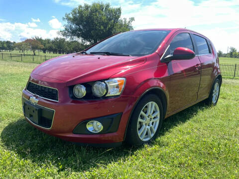 2016 Chevrolet Sonic for sale at Carz Of Texas Auto Sales in San Antonio TX