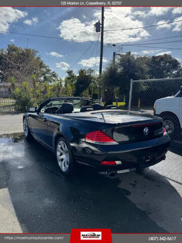 2007 BMW 6 Series 650i