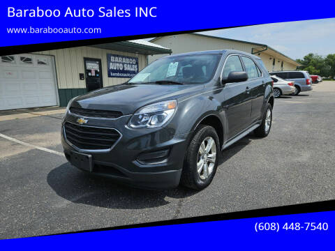 2017 Chevrolet Equinox for sale at Baraboo Auto Sales INC in Baraboo WI