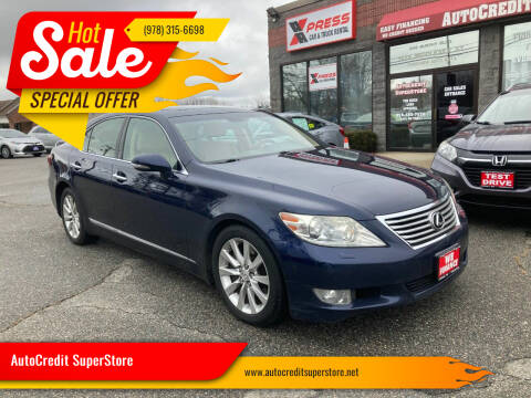 2011 Lexus LS 460 for sale at AutoCredit SuperStore in Lowell MA