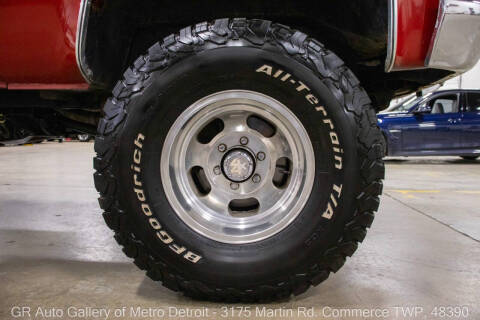 1984 Chevrolet C/K 10 Series K10 Silverado