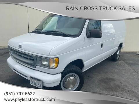 2001 Ford E-Series for sale at Rain Cross Truck Sales in Norco CA