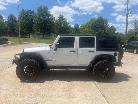 2015 Jeep Wrangler Unlimited for sale at Truck and Auto Outlet in Excelsior Springs MO