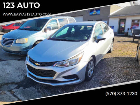 2016 Chevrolet Cruze for sale at 123 AUTO in Kulpmont PA