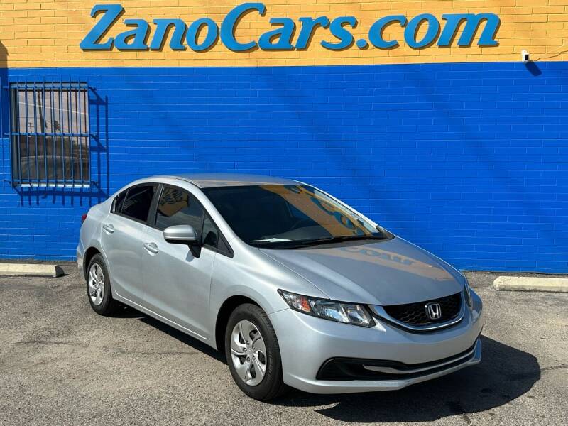 2015 Honda Civic for sale at Zano Cars in Tucson AZ