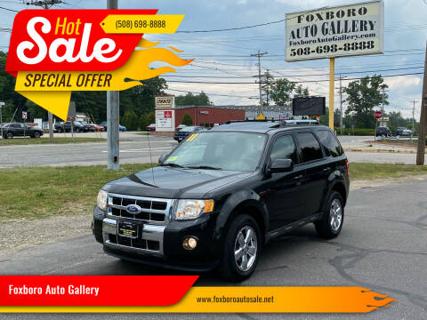 2011 Ford Escape for sale at Foxboro Auto Gallery in Foxboro MA