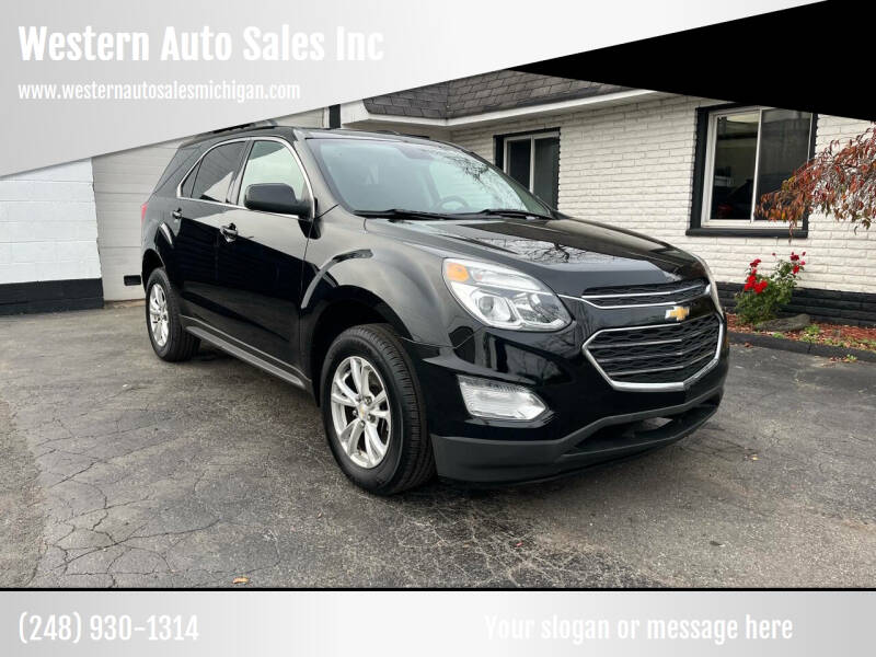 2017 Chevrolet Equinox for sale at Western Auto Sales Inc in Farmington Hills MI