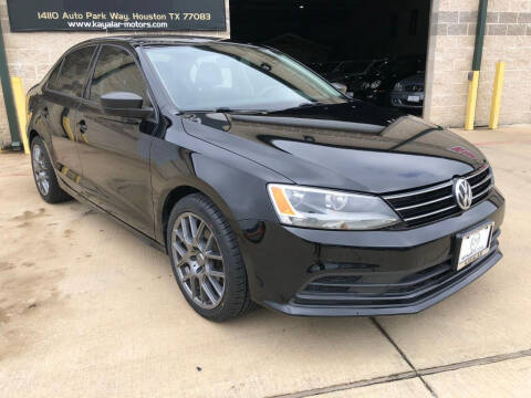 2016 Volkswagen Jetta for sale at KAYALAR MOTORS SUPPORT CENTER in Houston TX