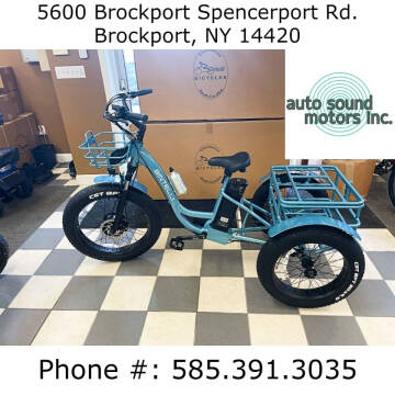 2023 Bintelli Trio Deluxe for sale at Auto Sound Motors, Inc. - E-Bikes in Brockport NY