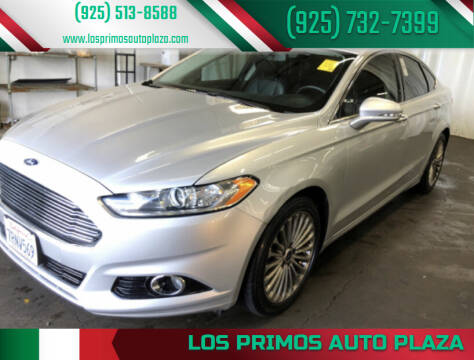 2016 Ford Fusion for sale at Los Primos Auto Plaza in Brentwood CA