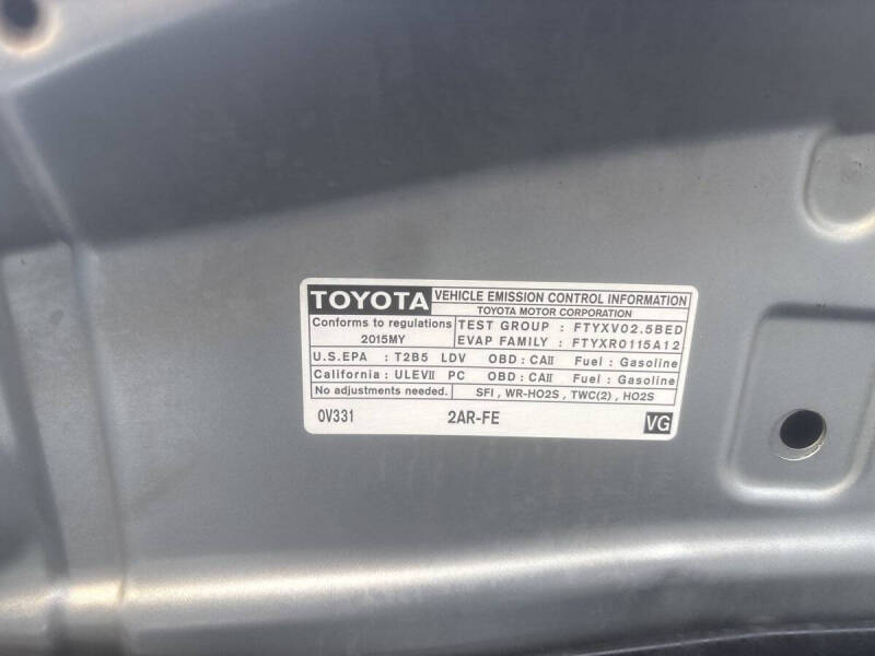 2015 Toyota Camry SE