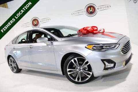 2020 Ford Fusion for sale at Unlimited Motors in Fishers IN