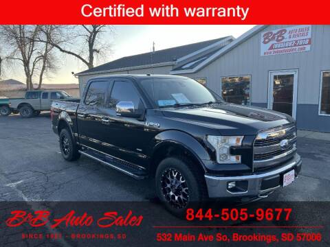 2017 Ford F-150 for sale at B & B Auto Sales in Brookings SD