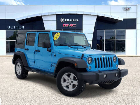 2017 Jeep Wrangler Unlimited for sale at Betten Pre-owned Twin Lake in Twin Lake MI