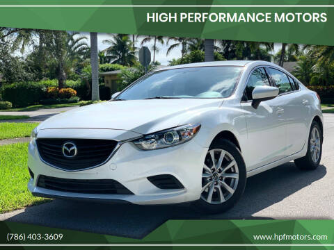 2015 Mazda MAZDA6 for sale at HIGH PERFORMANCE MOTORS in Hollywood FL