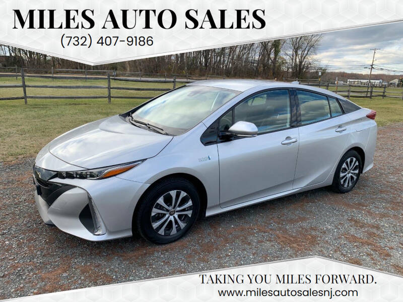 2020 Toyota Prius Prime for sale at Miles Auto Sales in Jackson NJ