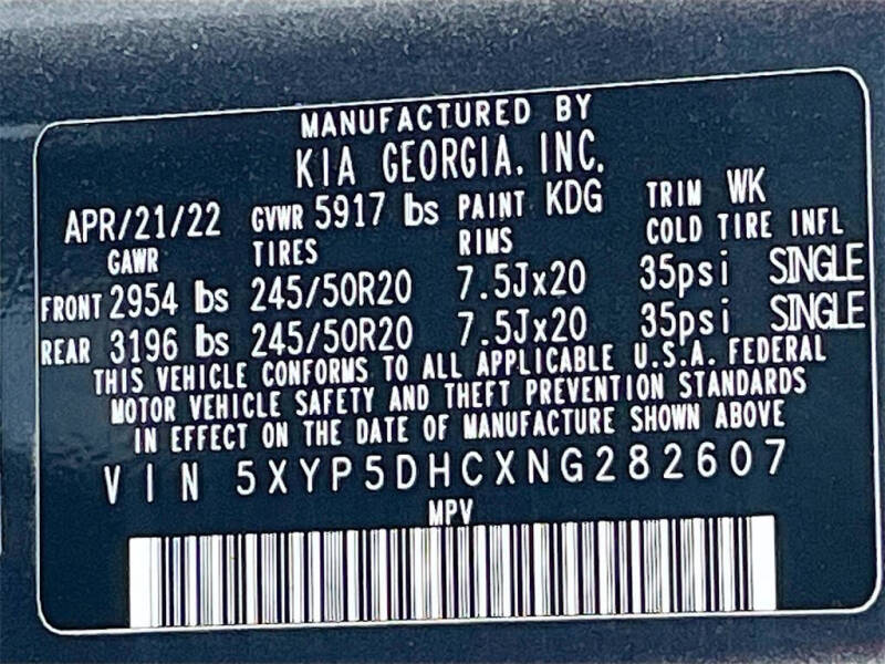 2022 Kia Telluride SX