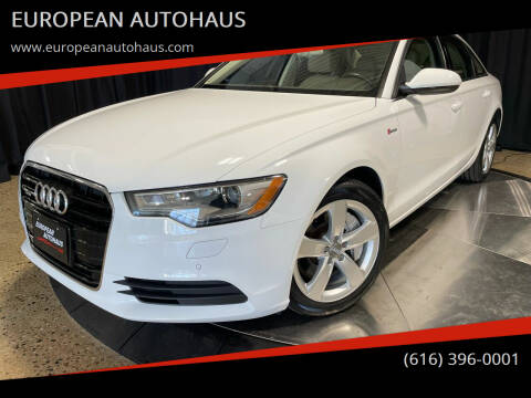 2012 Audi A6 for sale at EUROPEAN AUTOHAUS in Holland MI