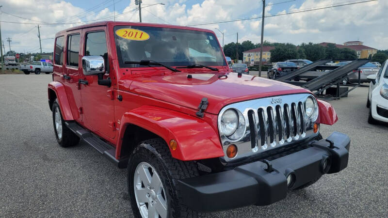 2011 Jeep Wrangler Unlimited for sale at Kelly & Kelly Supermarket of Cars in Fayetteville NC