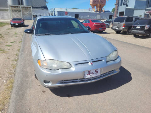 2001 Chevrolet Monte Carlo for sale at J & S Auto Sales in Thompson ND