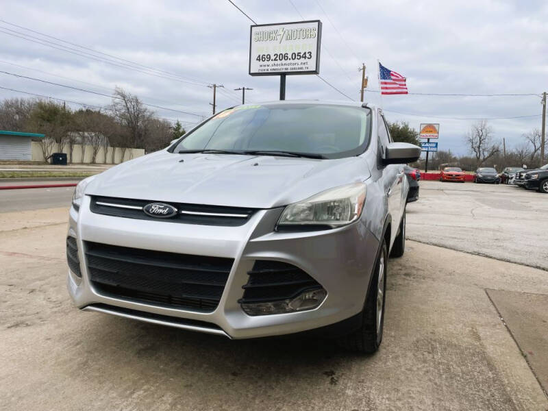 2016 Ford Escape for sale at Shock Motors in Garland TX