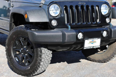 2016 Jeep Wrangler Unlimited Willys Wheeler