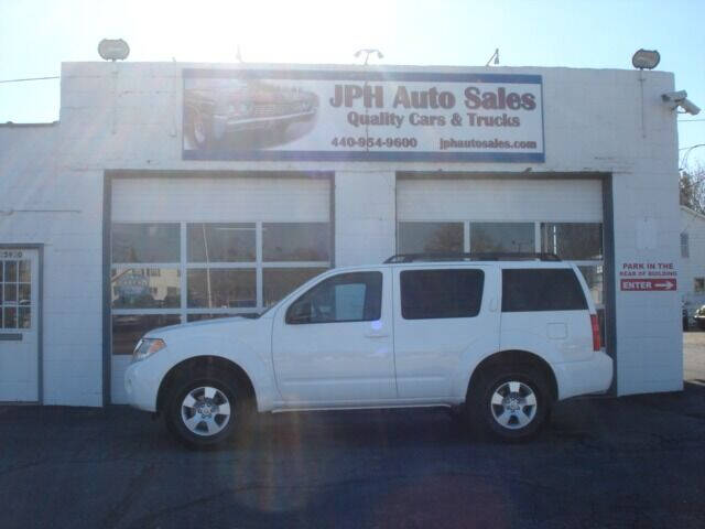 2009 Nissan Pathfinder for sale at JPH Auto Sales in Eastlake OH