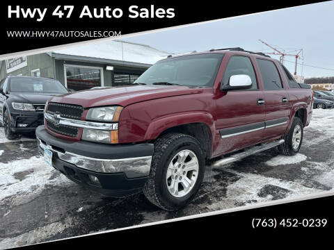 2005 Chevrolet Avalanche for sale at Hwy 47 Auto Sales in Saint Francis MN